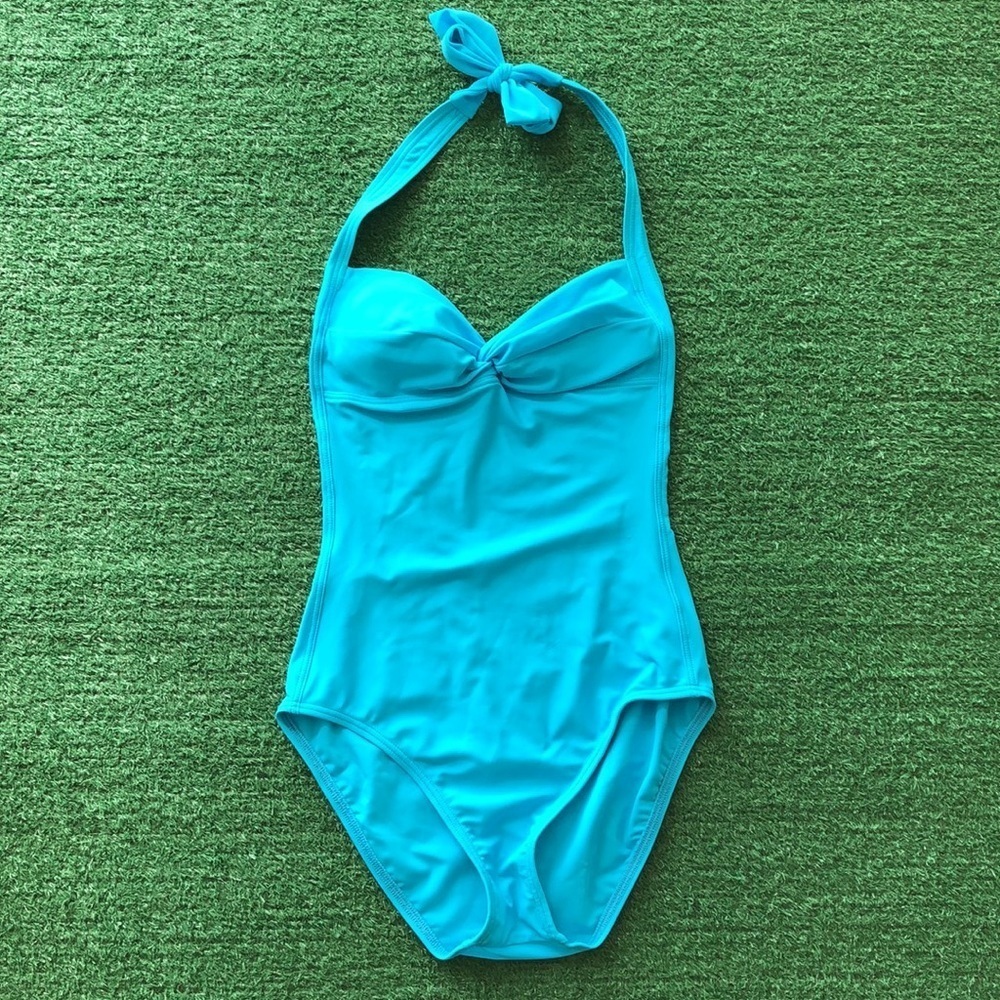 Boston Proper One Piece Bathing Suit - Picture 2 of 6